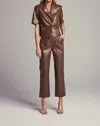 Sundays Rucker Pants In Chocolate Brown In Multi