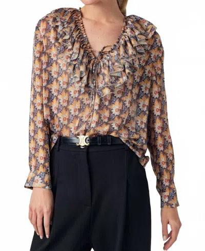 Sundays Rumi Top In Harvest Floral In Multi