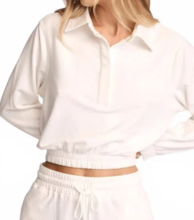 Sundays Russel Pullover Sweatshirt In Coconut Milk