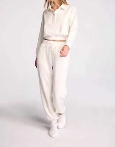 Sundays Russel Pullover Sweatshirt In Toast Toa In White