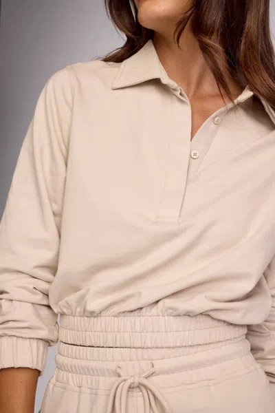Sundays Russell Pullover In Toast In Multi