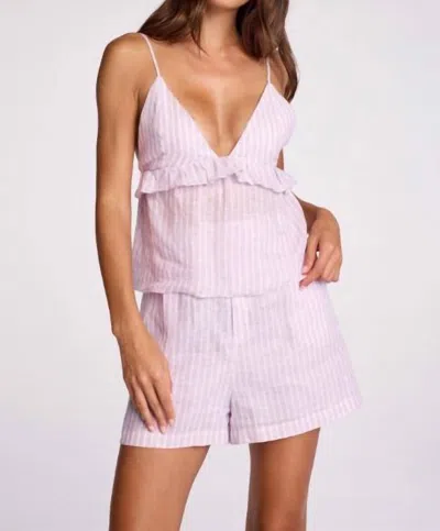 Sundays Ruth Camisole In Lavender Stripe