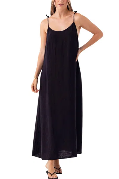 Sundays Sabrina Dress In Black