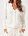 Sundays Scout Cardigan In Coconut Milk In Multi