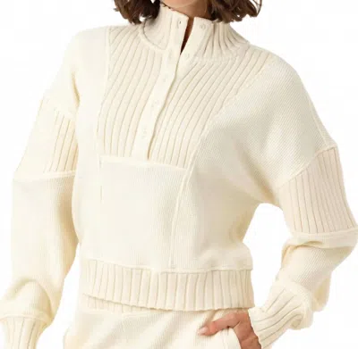 Sundays Senette Pullover In White In Neutral