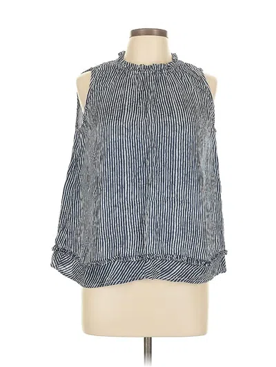 Pre-owned Sundays Sleeveless Blouse In Blue