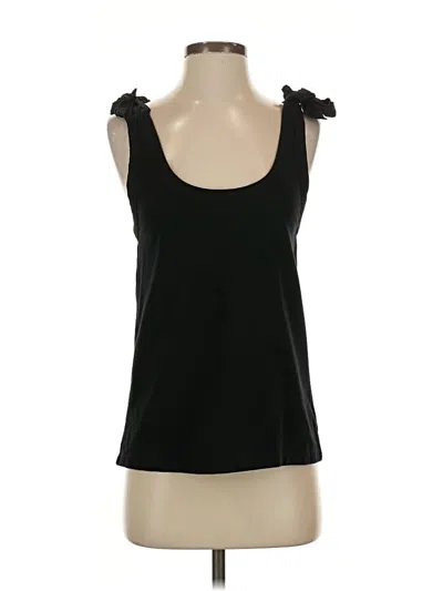Pre-owned Sundays Sleeveless Top Black Sweetheart Neckline Tops