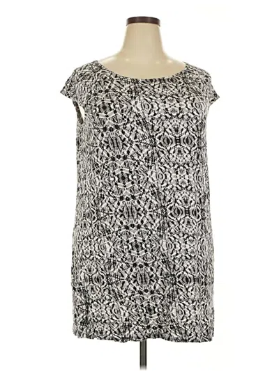 Pre-owned Sundays Sleeveless Top Silver Scoop Neck Tops