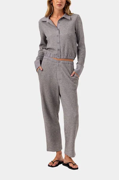 Sundays Soma Straight Leg Pants In Fog In Transparent