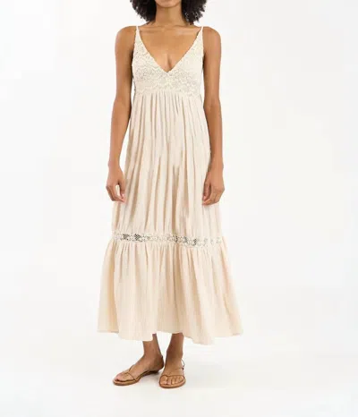 Sundays Spring Dress In Natural In Multi