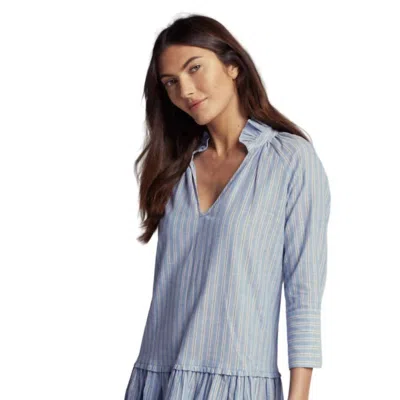 Sundays Spruce Dress In Upstate Stripe In Multi