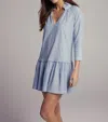 Sundays Spruce Dress In Upstate Stripe In Multi