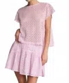 Sundays Teegan Skirt In Lavender In Pink