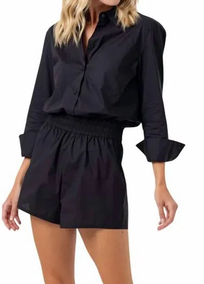 Sundays The Lottie Romper In Black