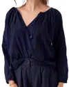 Sundays Trista Top In Blue In Blue