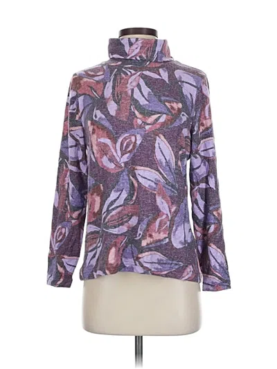 Pre-owned Sundays Turtleneck Sweater In Purple