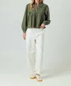 Sundays Twill Sawyer Pant In Bone In White