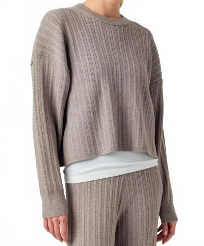 Sundays Vallis Sweater In Poe In Gray