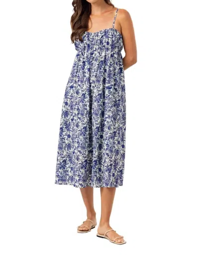 Sundays Verona Vintage-inspired Dress In Blue