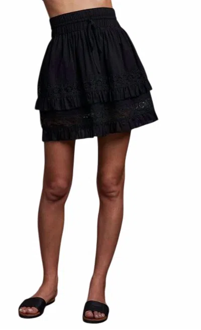 Sundays Vianna Lace Skirt In Black