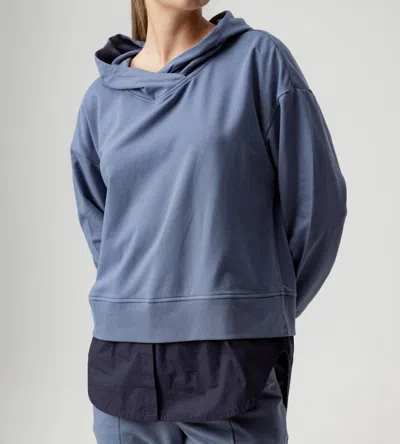 Sundays Winnie Hoodie In Steel Blue