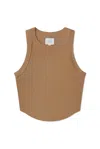 Sundays Women's Annika Tank Top In Latte In Brown