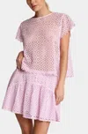 Sundays Teegan Skirt In Lavender In Pink