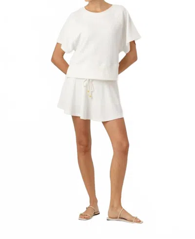Sundays Zelie Pullover In Coconut Milk In White