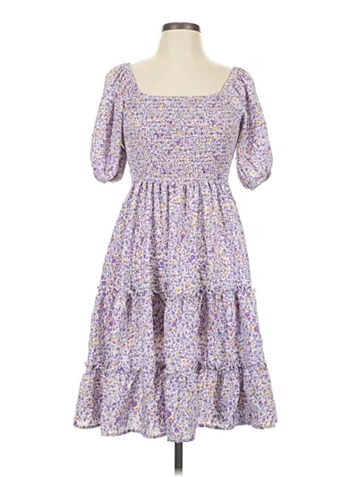 Pre-owned Sundayup Casual Dress In Purple