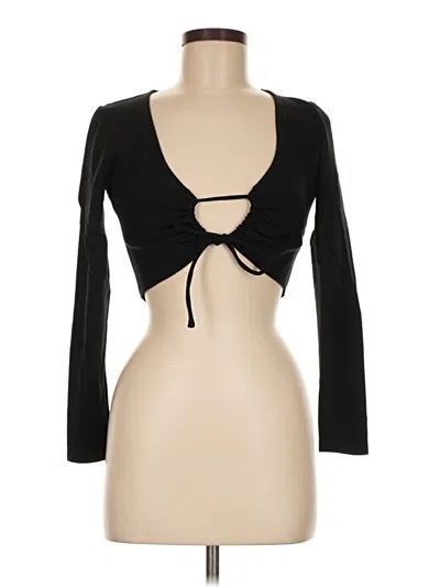 Pre-owned Sun-deh Cardigan Sweater In Black