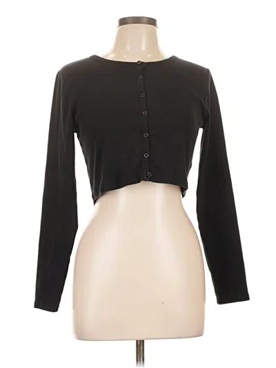Pre-owned Sun-deh Cardigan Sweater In Black