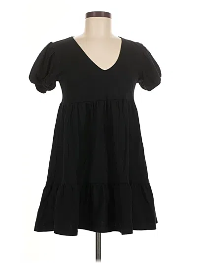 Pre-owned Sun-deh Casual Dress In Black