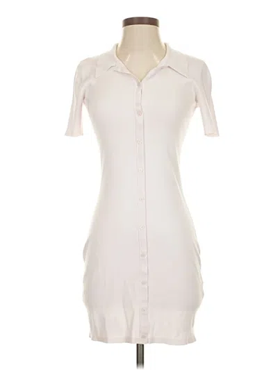 Pre-owned Sun-deh Casual Dress In White