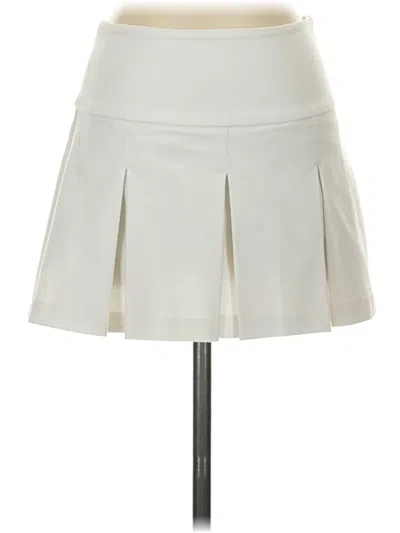 Pre-owned Sun-deh Casual Skirt In White