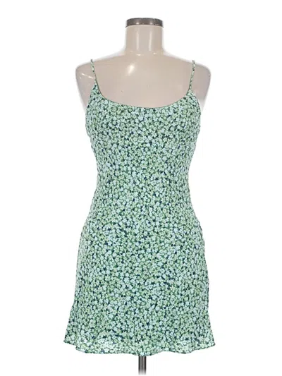 Pre-owned Sun-deh Cocktail Dress In Green