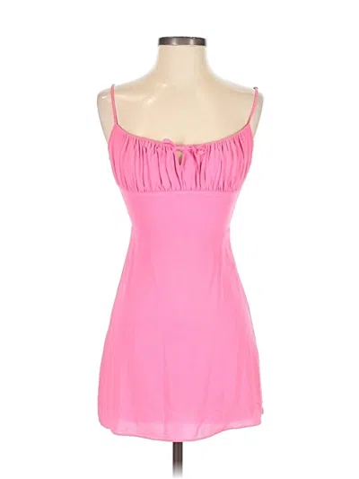 Pre-owned Sun-deh Cocktail Dress In Pink