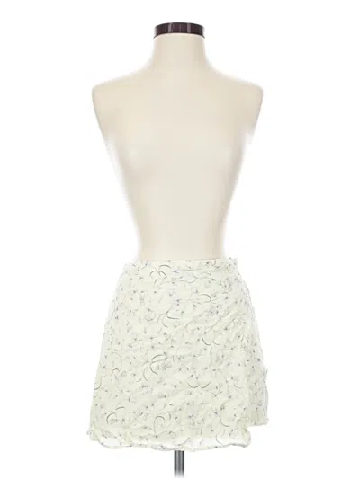 Pre-owned Sun-deh Sleeveless Top Ivory Strapless Neckline Tops