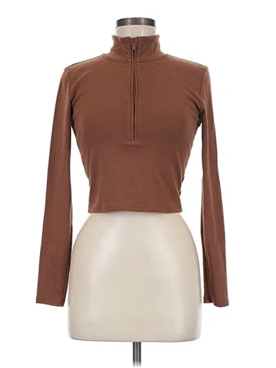 Pre-owned Sun-deh Turtleneck Sweater In Brown