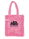 Sundek Bag With Logo In Pink