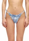 Sundek Bianca Bikini Bottom In Oversea In Blue