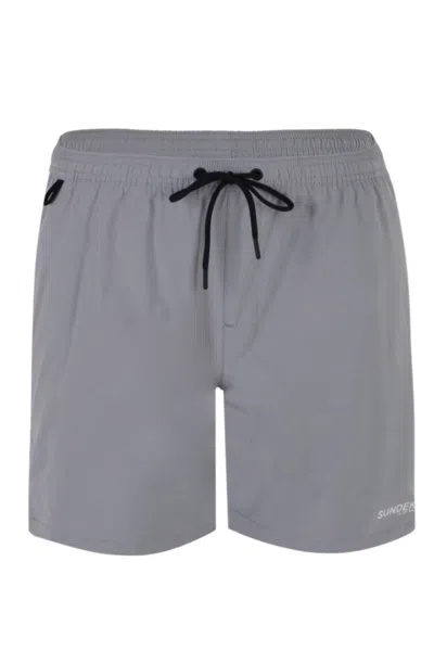 Sundek Boardshort Frost Grey In Blue