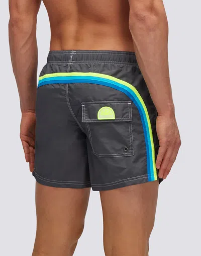 Sundek Boardshort Midnight In Gray