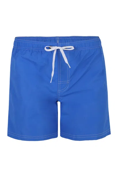 Sundek Boardshort Vintage Sapphire In Blue