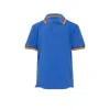 Sundek Boys Blue Polo Shirt In Blue
