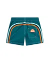Sundek Babies' Boys' Elastic Waist Swim Trunks - Little Kid, Big Kid In Teal