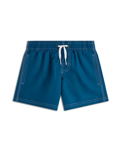 Sundek Boys' Elastic Waist Swim Trunks - Little Kid, Big Kid In Blue
