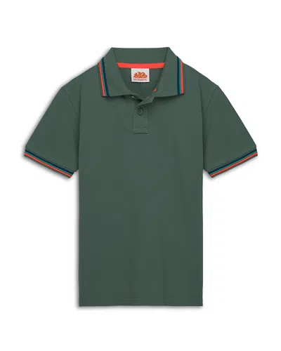 Sundek Boys' Mini Brice Polo Shirt - Little Kid, Big Kid In Green