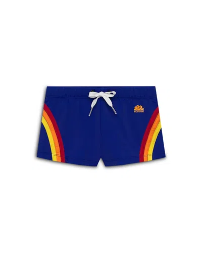 Sundek Boys' Mini Zion Swim Trunks - Little Kid, Big Kid In Blue