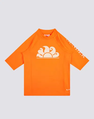 SUNDEK BOYS RASH GUARD FLASH ORANGE