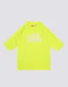 Sundek Boys Rash Guard Neon Yellow In Green